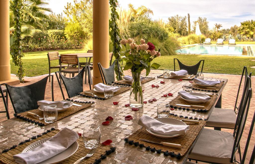 Villa de Luxe avec Piscine Privée et Golf Marrakesh Esterno foto