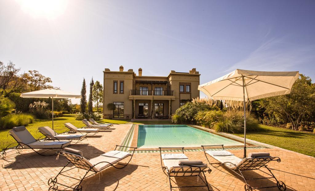 Villa de Luxe avec Piscine Privée et Golf Marrakesh Esterno foto